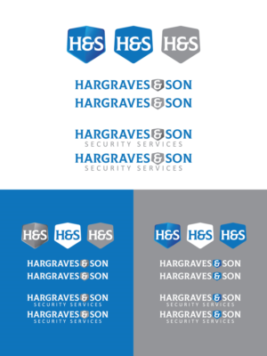 Logo Design by Emong for Hargraves & Son Security Services  | Design: #24572806