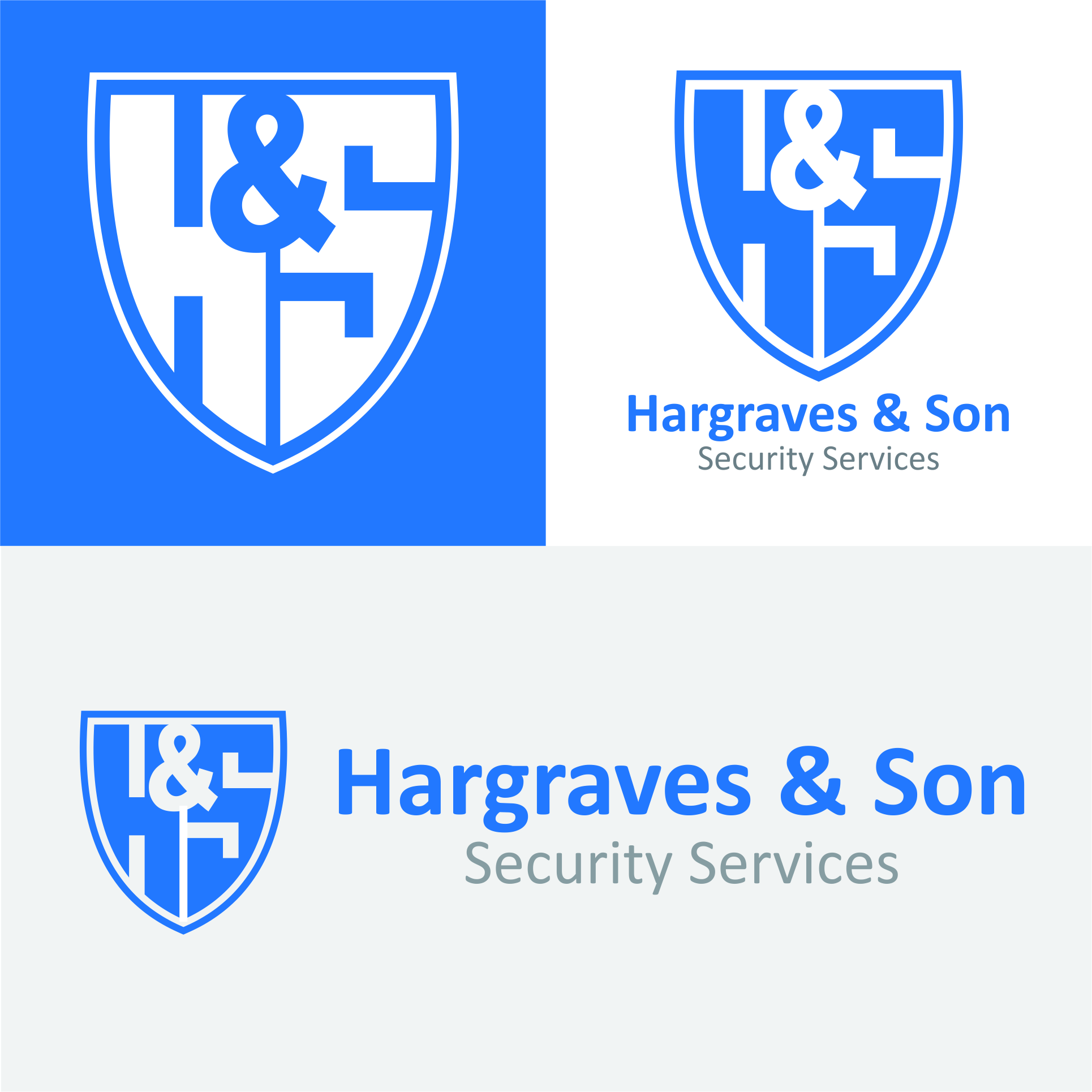 Logo Design by Einnor for Hargraves & Son Security Services  | Design #24574727