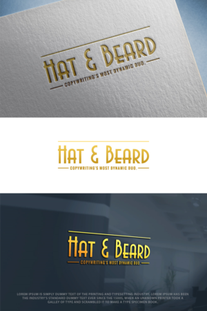 Hat & Beard   Put 2 Multi-Million-Dollar Copywriters In Your Pocket | Logo Design by GoodTimes$$$