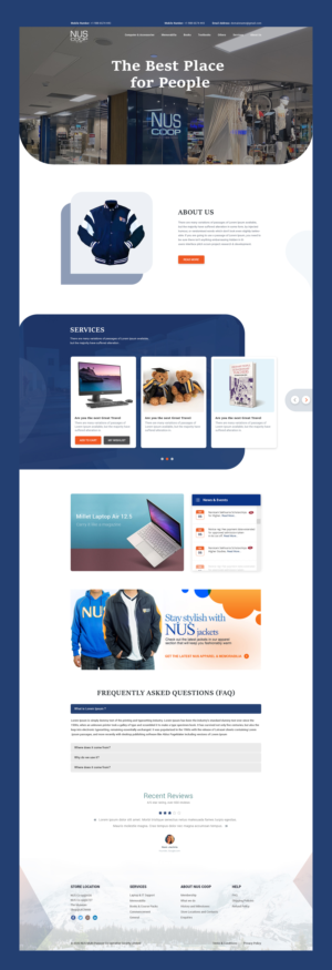 Web Design by Bhavesh 17 for this project | Design: #24562029