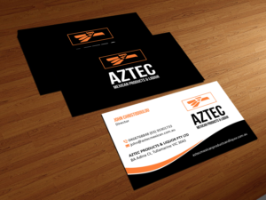 Business Card Design by Creations Box 2015 for Aztec Products & Liquor | Design: #24536220