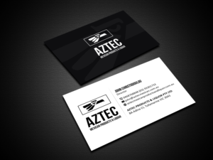 Business Card Design by Creations Box 2015 for Aztec Products & Liquor | Design: #24536229