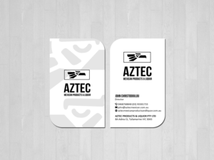 Diseño de Tarjeta de Presentación por Creations Box 2015 para Aztec Products & Liquor | Diseño: #24536250