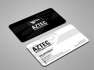 Visitenkarten-Design von Creations Box 2015 für Aztec Products & Liquor | Design #24549522