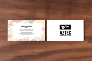 Business Card Design by chandrayaan.creative for Aztec Products & Liquor | Design: #24533653