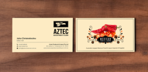 Business Card Design by chandrayaan.creative for Aztec Products & Liquor | Design: #24533662