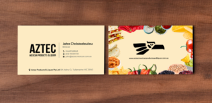 Business Card Design by chandrayaan.creative for Aztec Products & Liquor | Design: #24533680