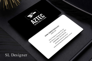 Business Card Design by SL Designer for Aztec Products & Liquor | Design: #24534378