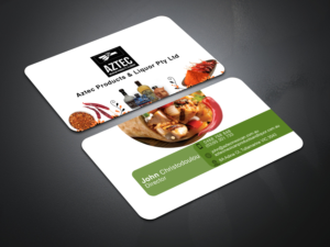 Business Card Design by DiCracft design studio for Aztec Products & Liquor | Design: #24546696