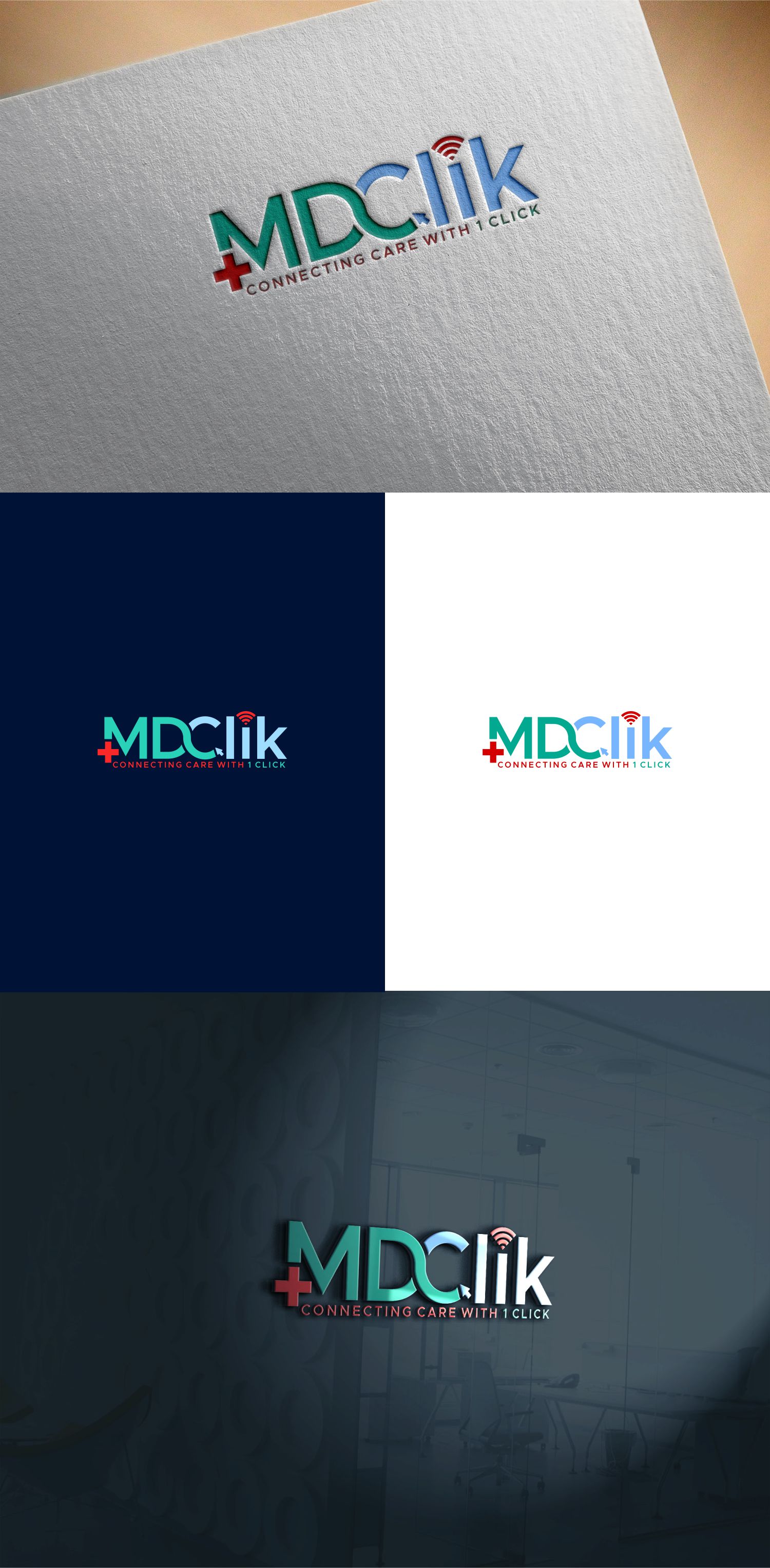 Logo Design by 92logo for MDClik  | Design #24529877