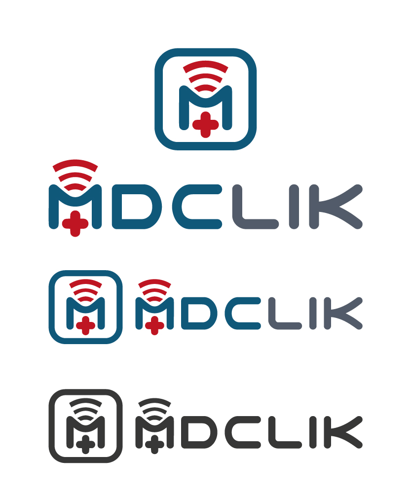 Logo Design by Mega-Design for MDClik  | Design #24526507