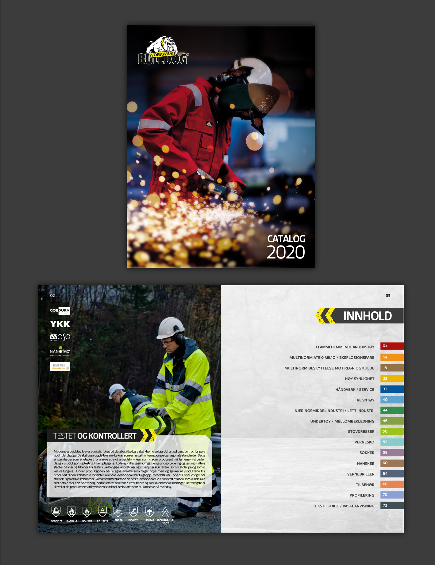 Catalogue Design by HamzaMalik for Bulldog Protective Workwear | Design: #25719164
