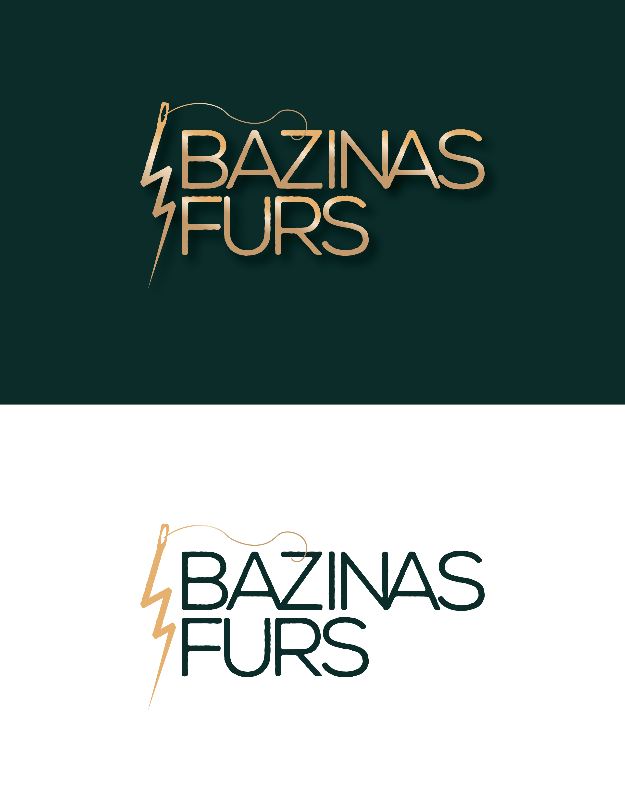 Logo Design by JLAGO for Bazinas furs | Design #24529201