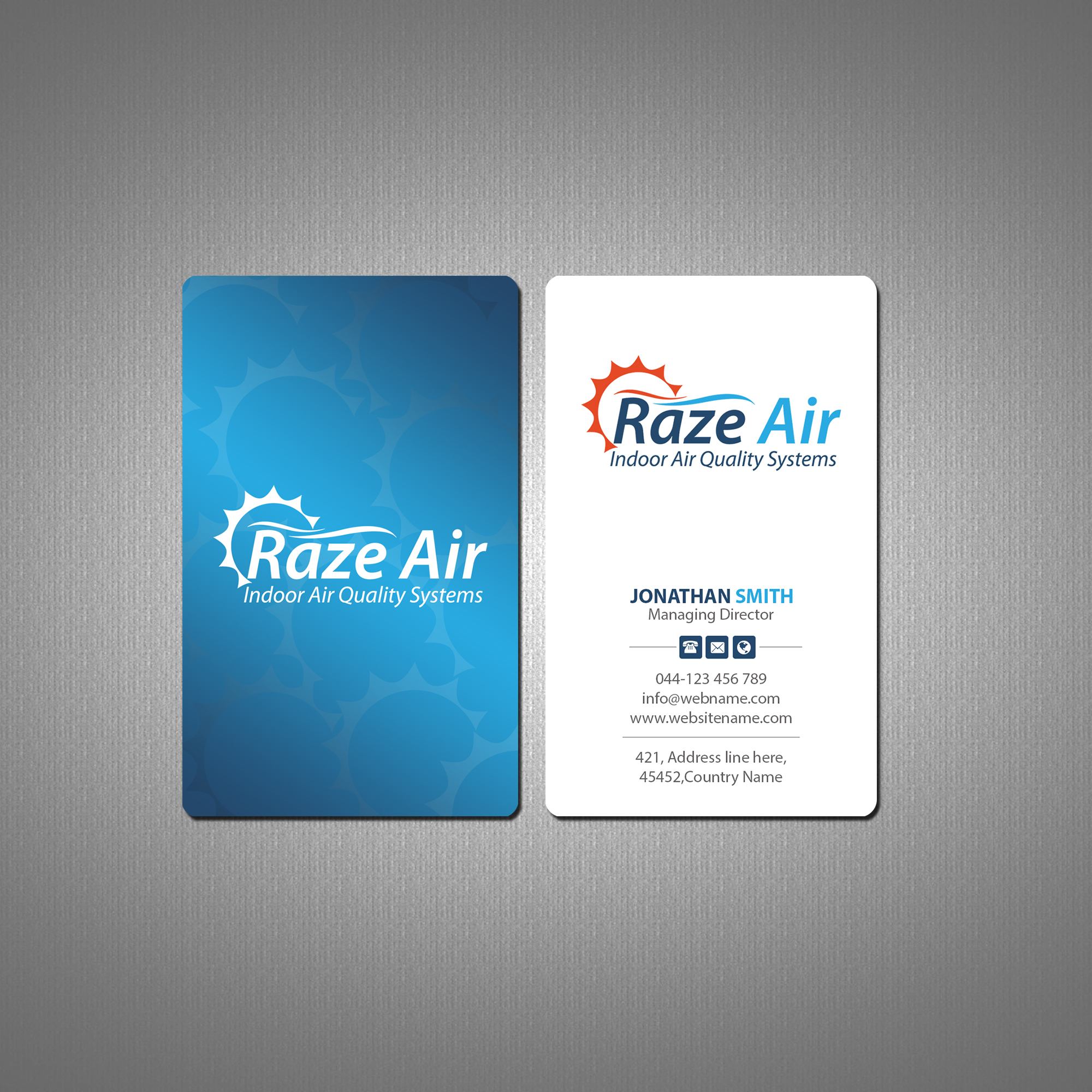 Business Card Design by Creations Box 2015 for this project | Design #24536306