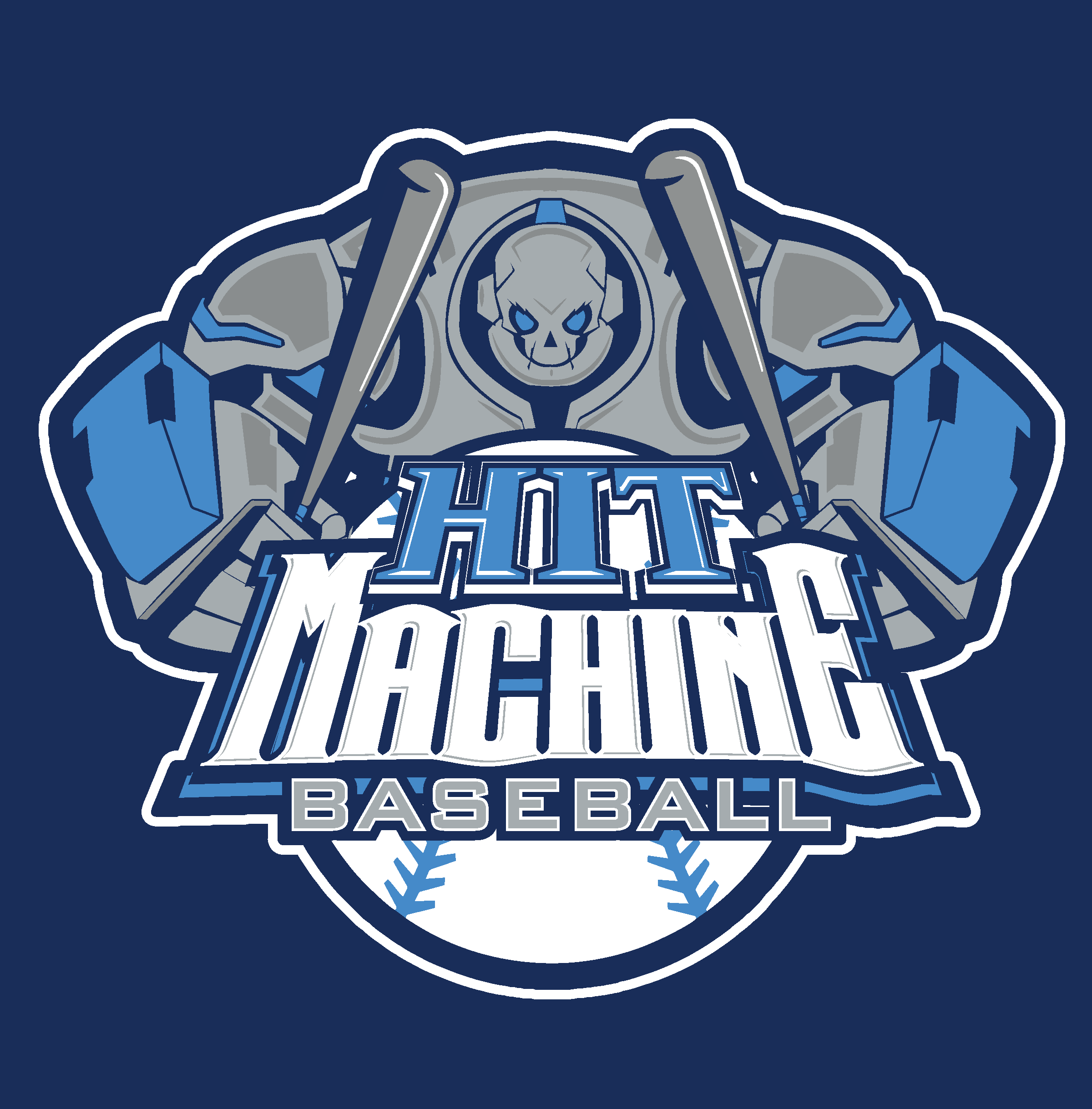 Logo Design by Michael Condello for Hit Machine Baseball | Design #24555143