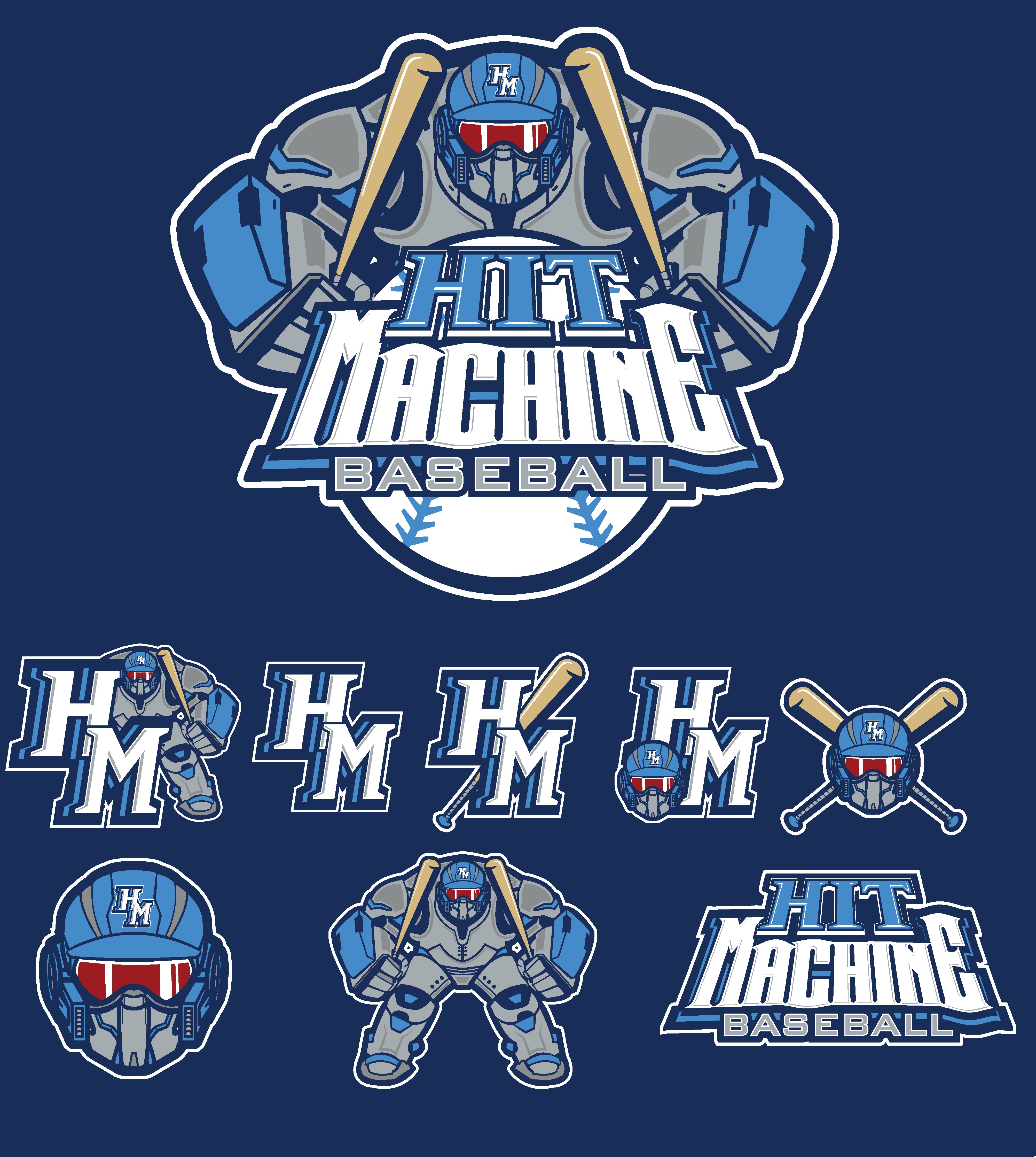 Design de Logo par Michael Condello pour Hit Machine Baseball | Design #24573223