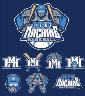 Logo Design by Michael Condello for Hit Machine Baseball | Design: #24588270