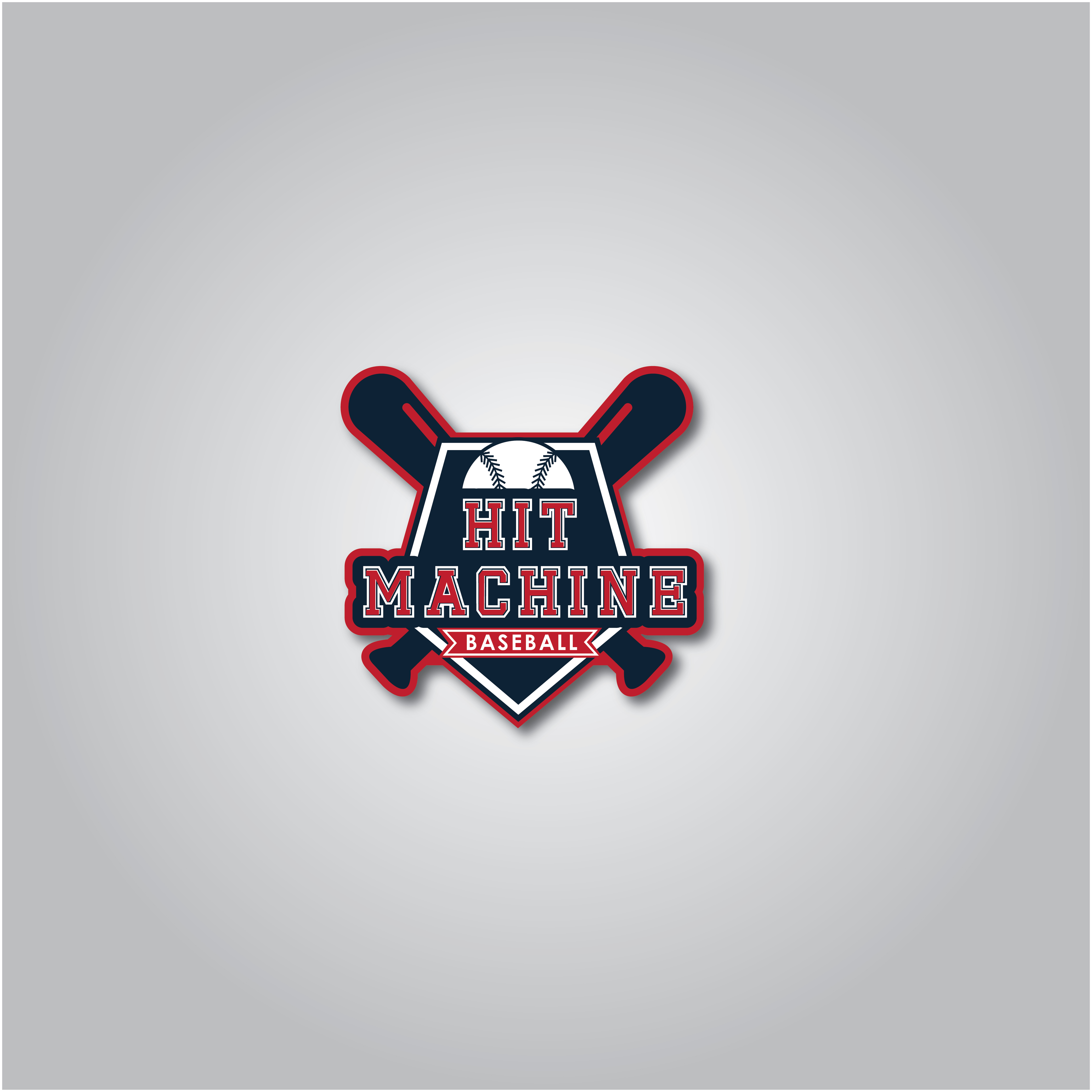Logo Design by A Y A N for Hit Machine Baseball | Design #24565059