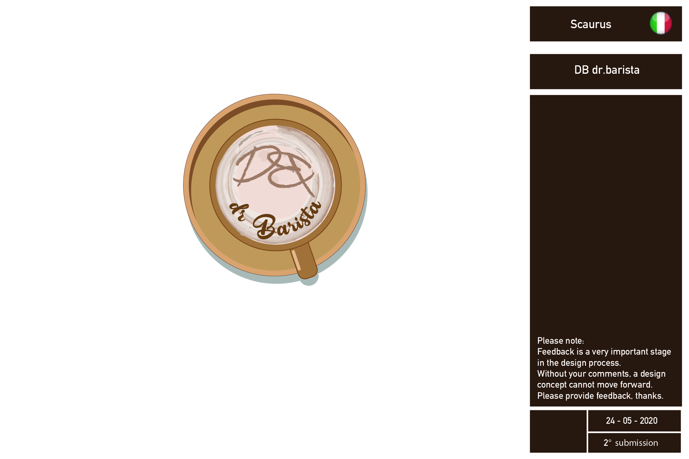 Logo Design by InkThink by Scaurus for dr.barista | Design #24545746