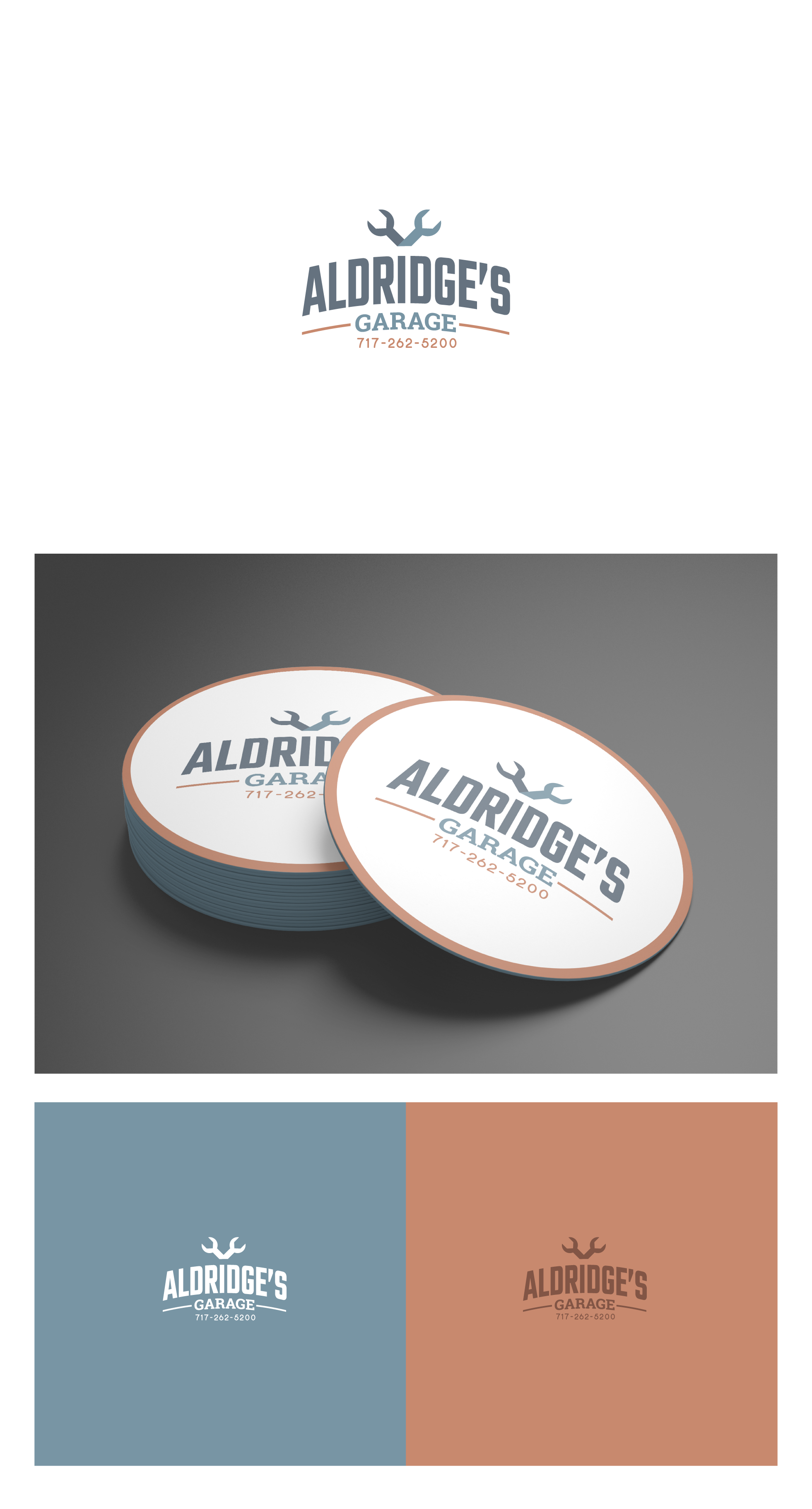 Logo Design by Luc1ano for Aldridge's Garage | Design #24545305