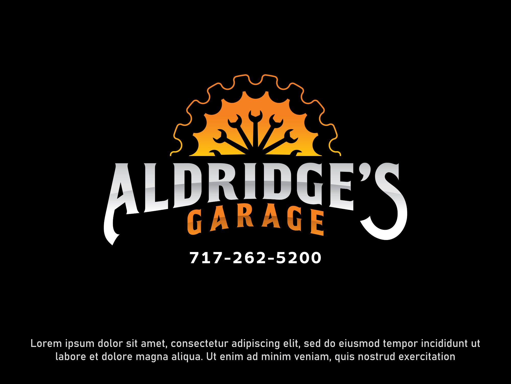 Logo Design by 4AD for Aldridge's Garage | Design #24579116