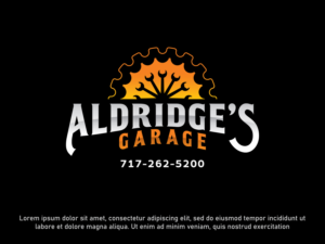 Logo Design by 4AD for Aldridge's Garage | Design: #24579116