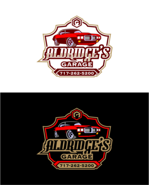 Logo Design by chameerakasundb for Aldridge's Garage | Design: #24553756