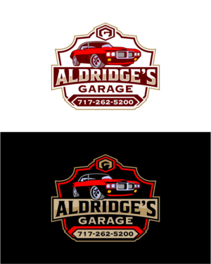 Logo Design by chameerakasundb for Aldridge's Garage | Design: #24553757