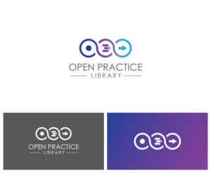 Open Practice Library | Logo Design by Muhammad Imran 3
