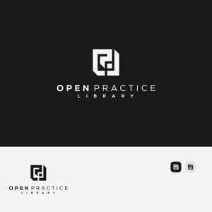 Open Practice Library | Logo Design by nomnome