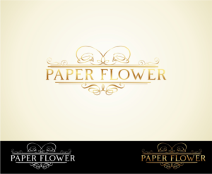 Paper Flower  | Logo Design by vta