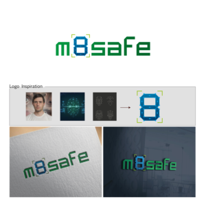 m8safe | Diseño de Logo por Jomon 2