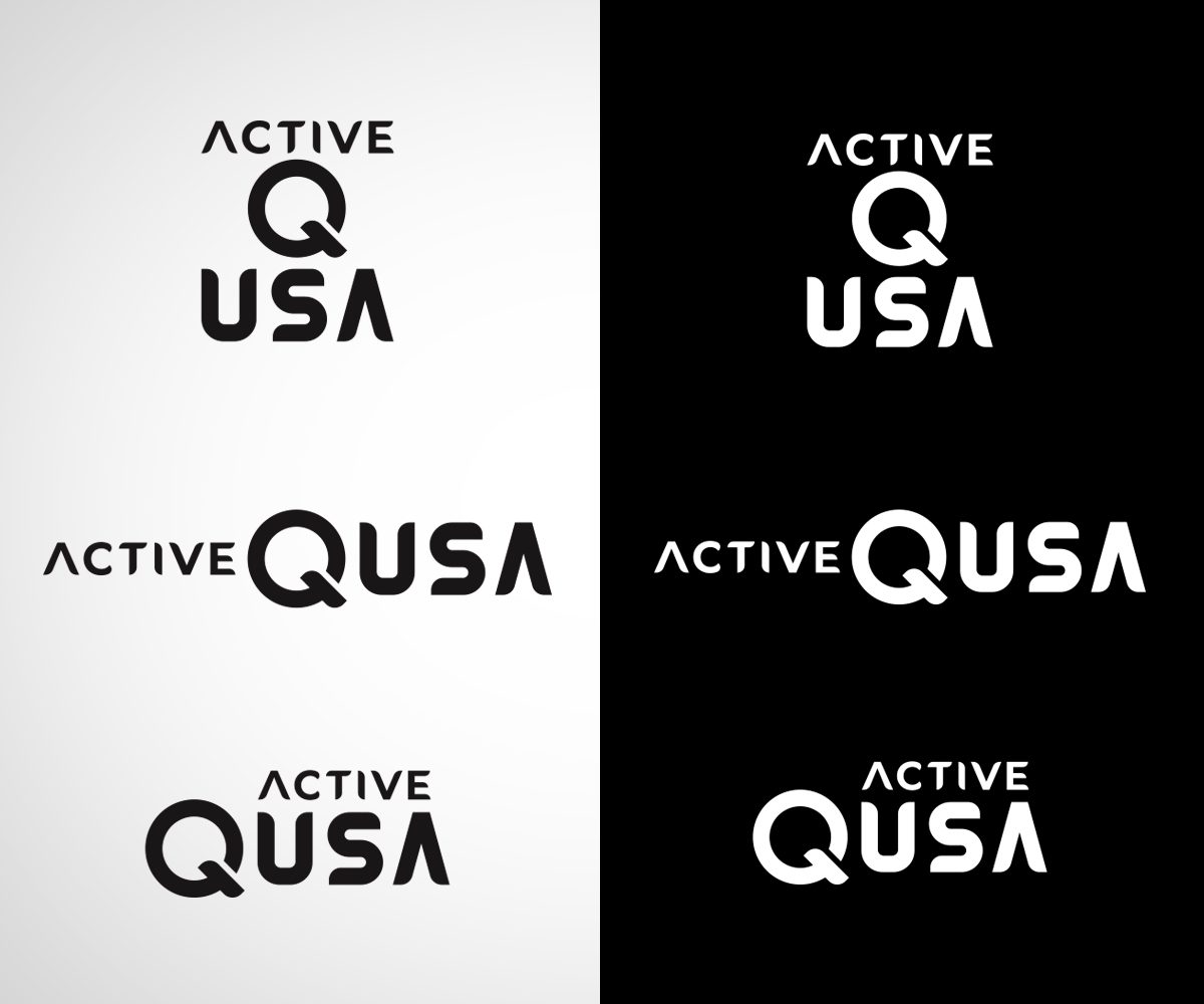 Logo Design by Davis 5 for Active Q USA  | Design #24552763