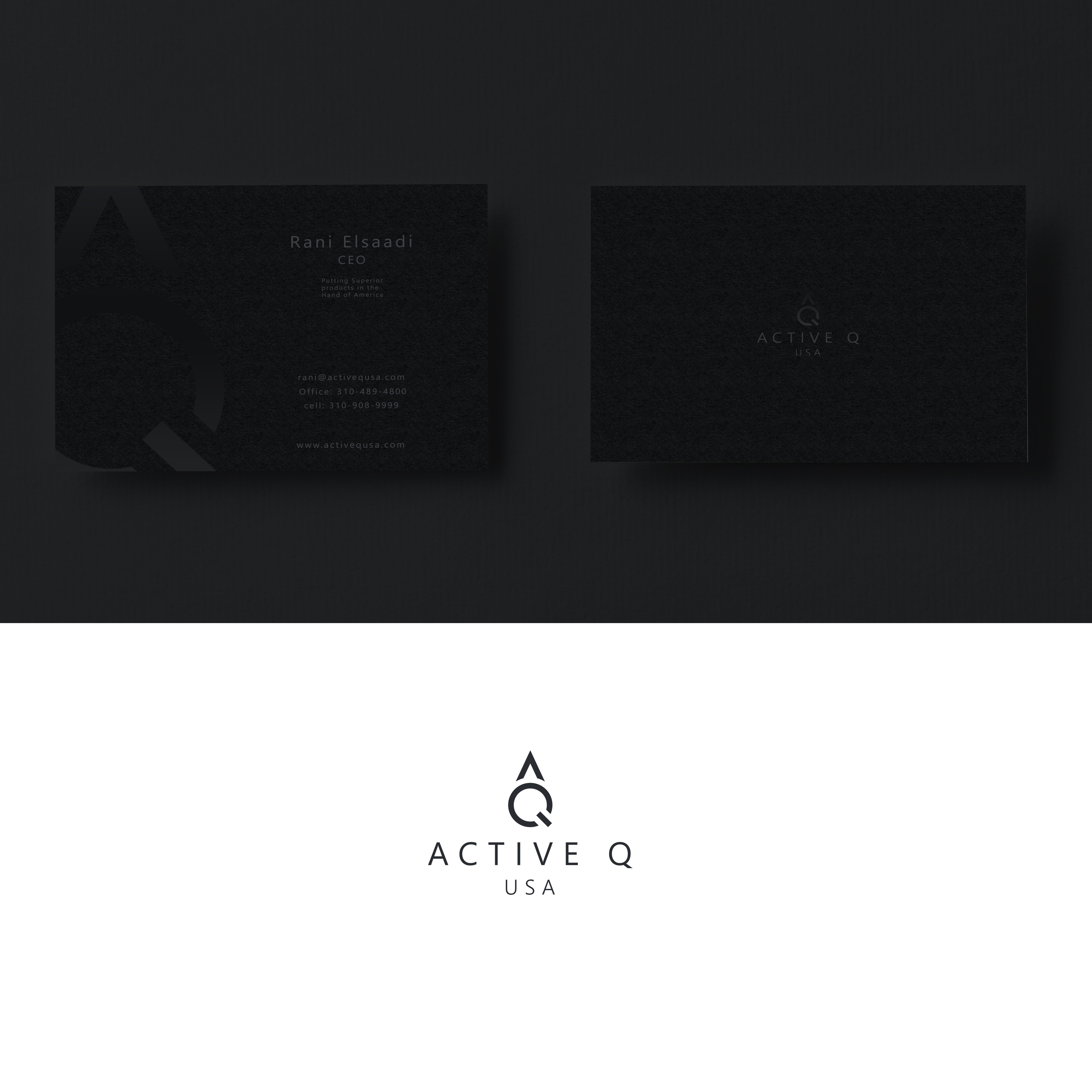 Logo Design by emmanuel 23 for Active Q USA  | Design #24536190