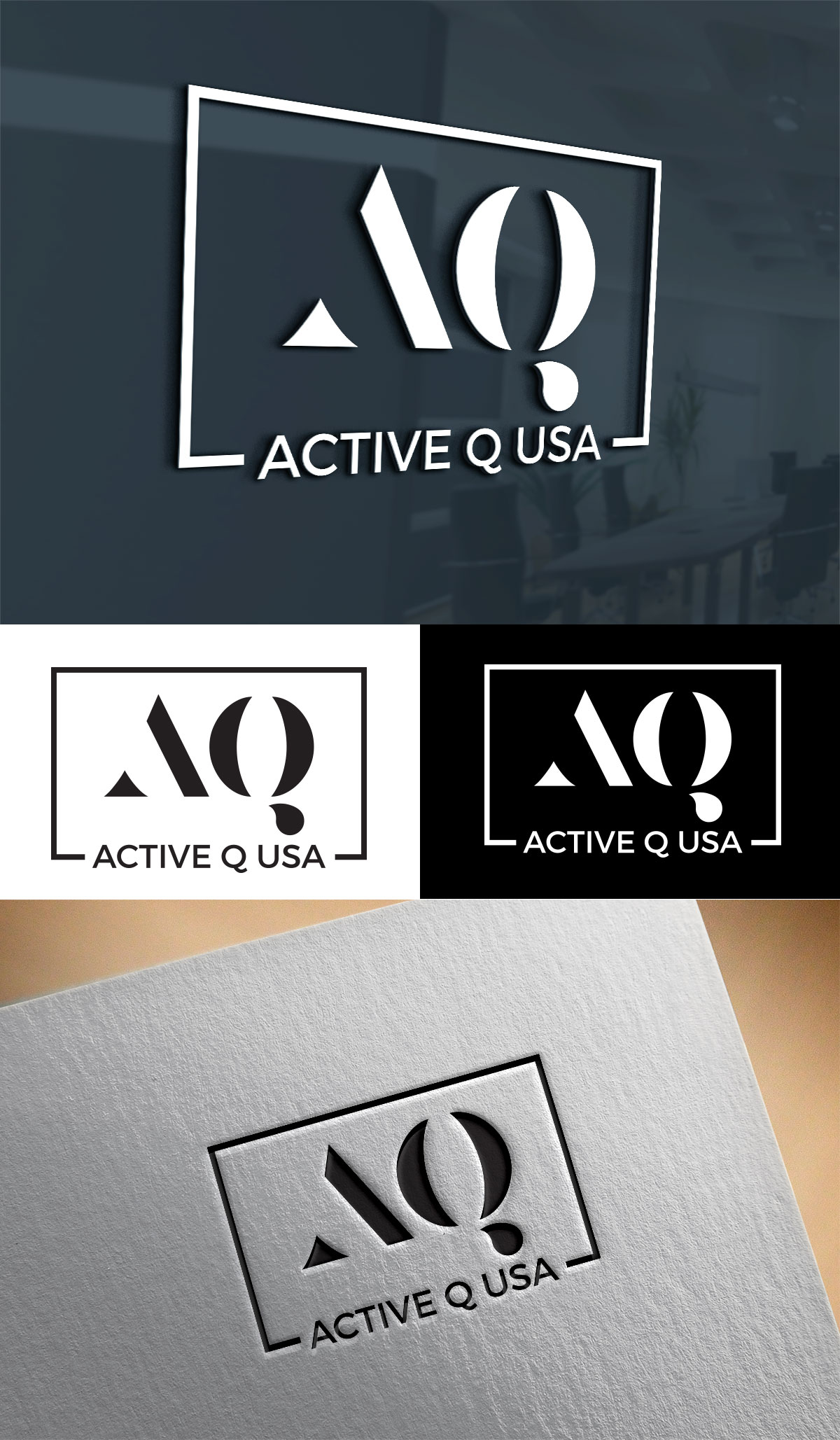 Logo Design by logofy for Active Q USA  | Design: #24544505