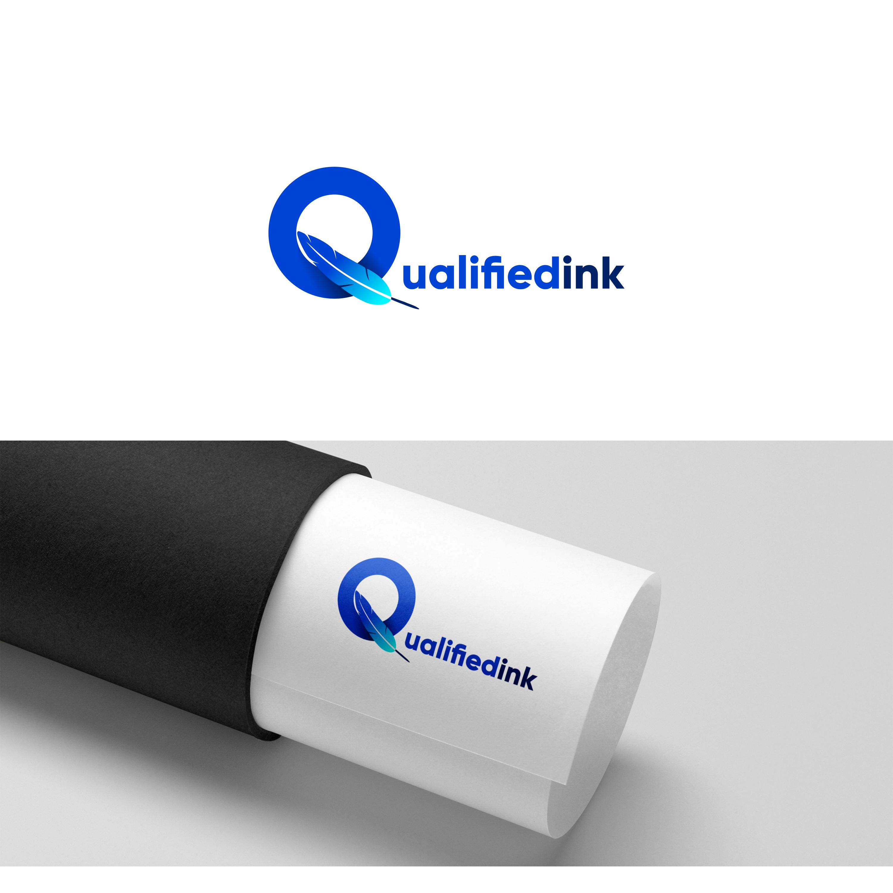 Logo Design by Designer_Morwa for Qualified Ink | Design #24560502