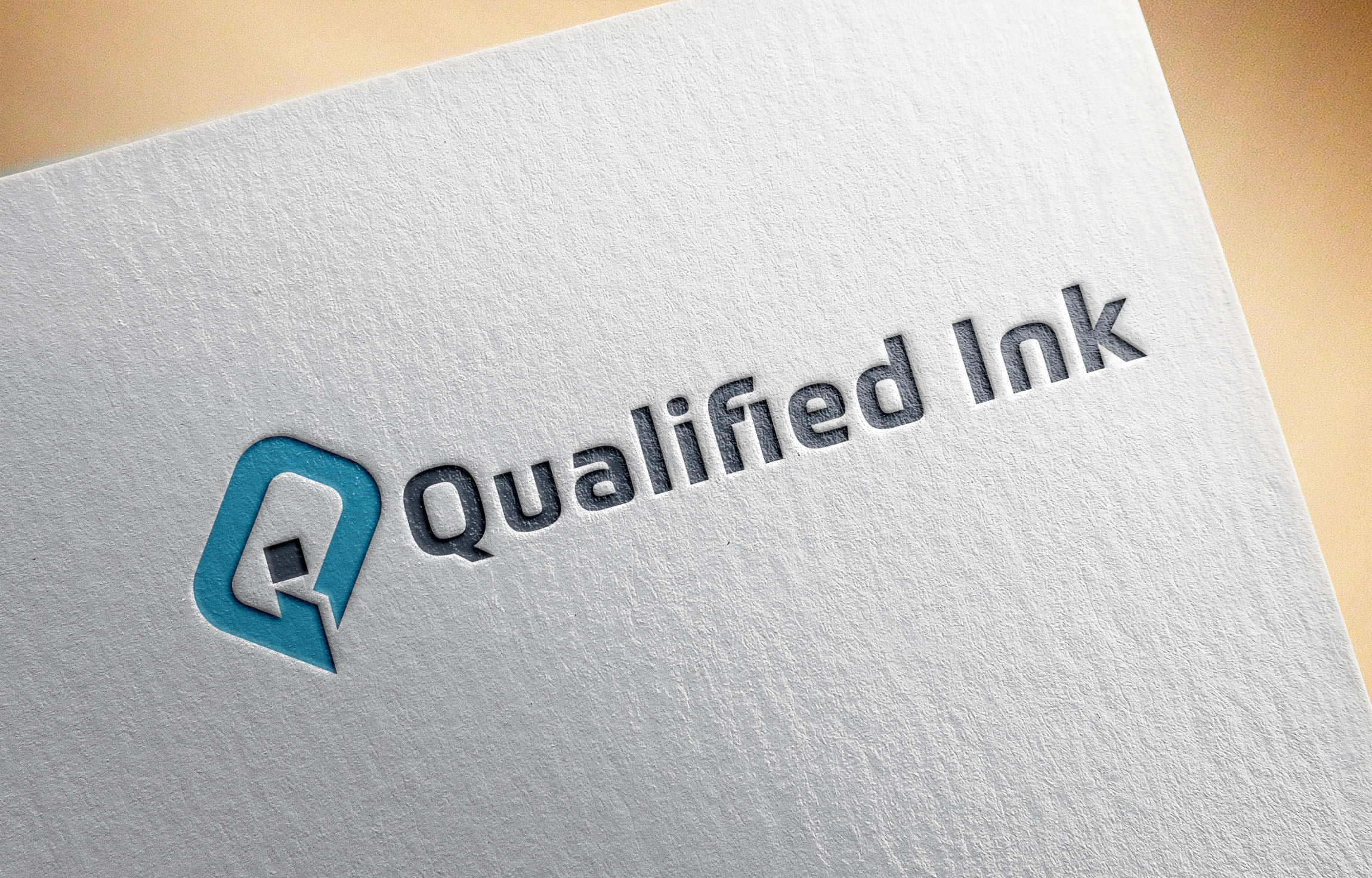Logo Design by arie.bs for Qualified Ink | Design #24580489