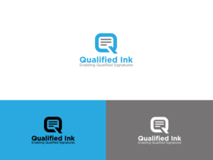 Logo Design by Slant Line Media for Qualified Ink | Design: #24566421