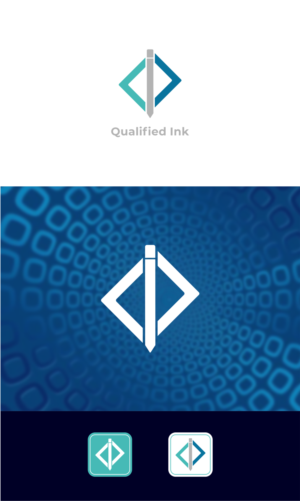 Logo-Design von awa_pranata für Qualified Ink | Design: #24567517