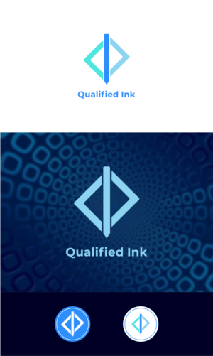 Logo-Design von awa_pranata für Qualified Ink | Design: #24567531