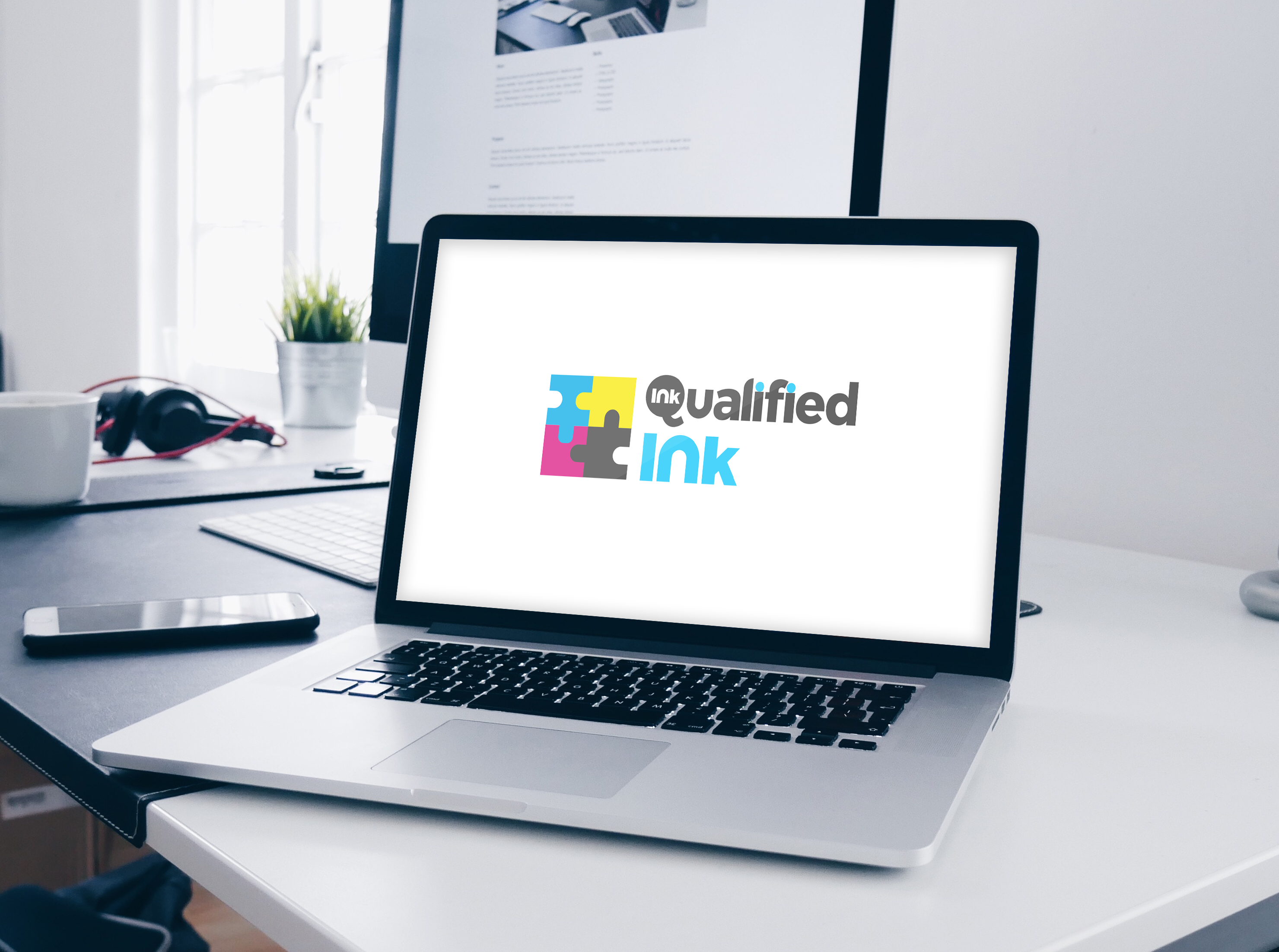 Logo Design by Ylber Lujkaj for Qualified Ink | Design #24543173