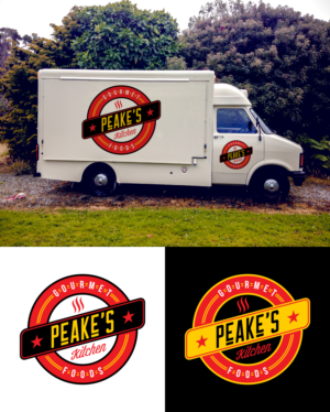 Peake's Kitchen | Logo Design by ACK Design