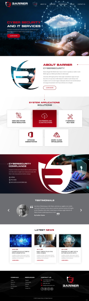 Web Design par pb pour CMBNetworks, LLC. | Design #24547147