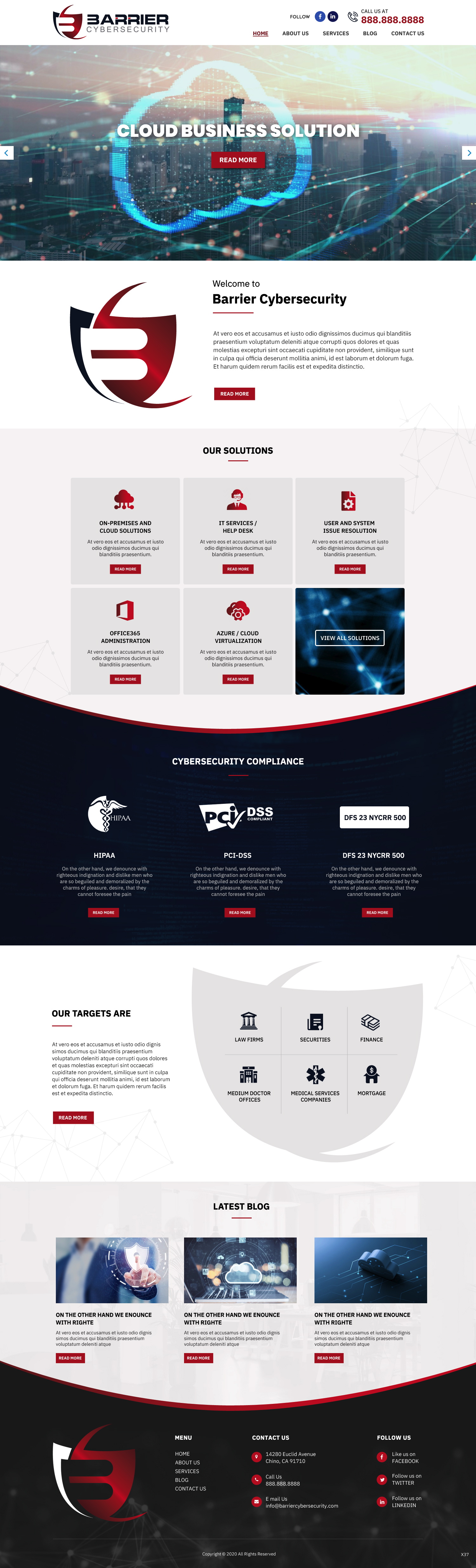 Diseño Web por pb para CMBNetworks, LLC. | Diseño #24547157