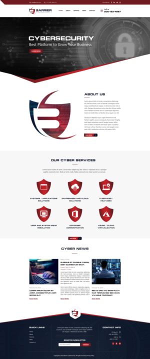 Web Design par Tamil Tech pour CMBNetworks, LLC. | Design #24534801