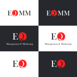 EQ MM. (Main Logo) / EQ Management & Marketing  (Banner - FULL NAME) / EQ. (Profile Pic Size) | Logo Design by Rii