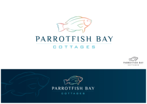 Parrotfish Bay Cottages | Logo Design by Nigel B