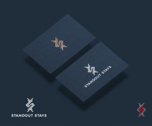 I don't yet have a tagline, so probably at the moment just looking for the words 'Standout Stays' in terms of text. | Logo Design by Vetroff