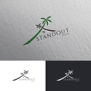 I don't yet have a tagline, so probably at the moment just looking for the words 'Standout Stays' in terms of text. | Design de Logo par Rii