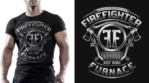 Firefighter Furnace T-Shirts | Diseño de Camiseta por Jonya